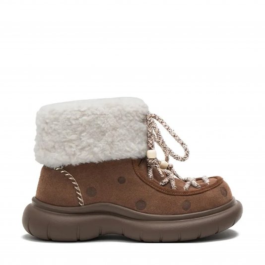 Dot Cozy Bear Brown