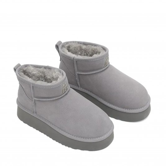 Fluff Step Elephant Gray