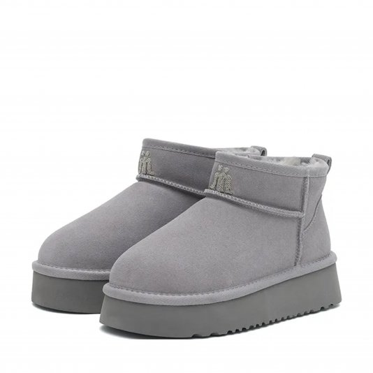 Fluff Step Elephant Gray