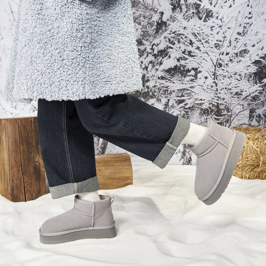 Fluff Step Elephant Gray