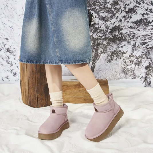 Fluff Step Light Pink