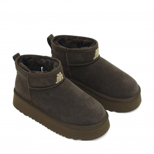 Fluff Step Olive Green