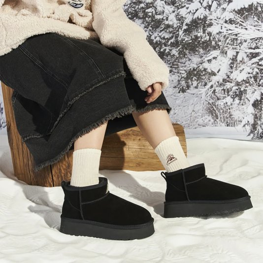 Fluff Step Tranquil Black