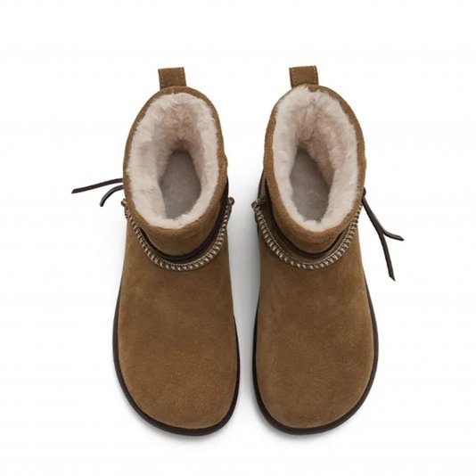 Plaid Wrap Bear Brown