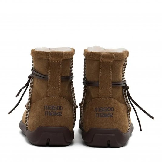 Plaid Wrap Bear Brown