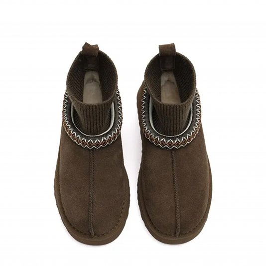 Soft Lodge Platform Brown Sock