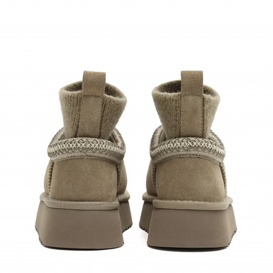 Soft Lodge Platform Khaki Sock