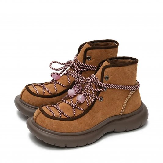 Star Boots Deciduous Brown