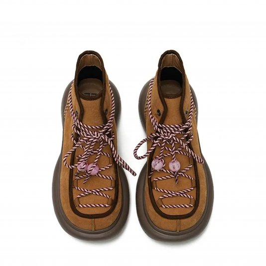 Star Boots Deciduous Brown