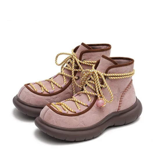 Star Boots Dusty Pink