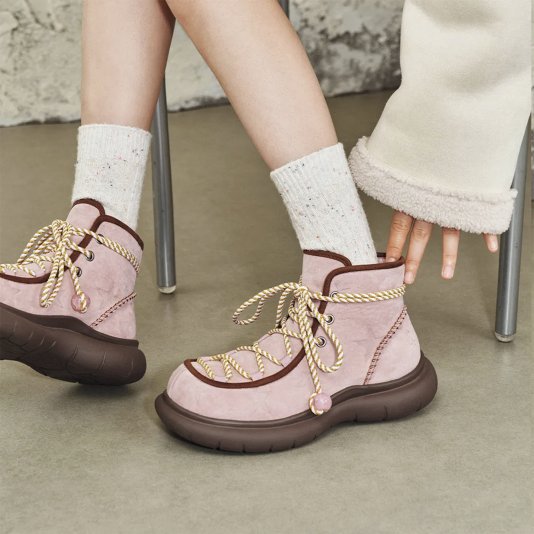 Star Boots Dusty Pink