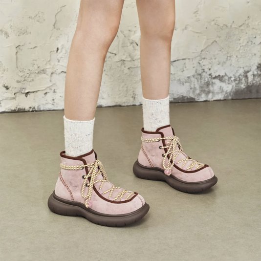 Star Boots Dusty Pink