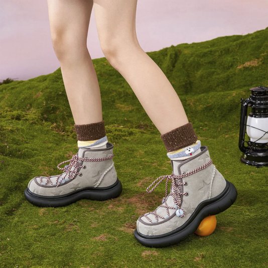 Star Boots Light Salt & Pepper