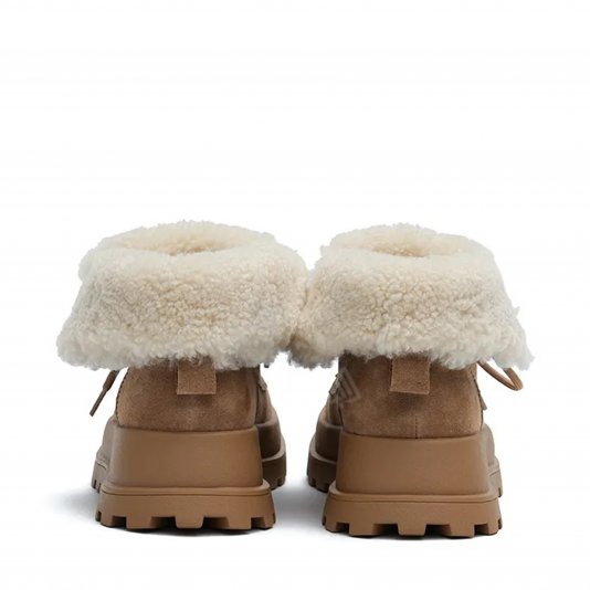 Teddy Fold Caramel Brown