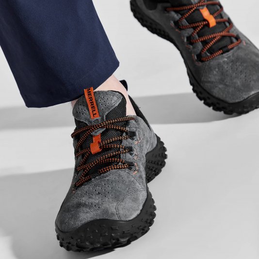 Wrapt Fabric Pigskin Classic Charcoal/Orange