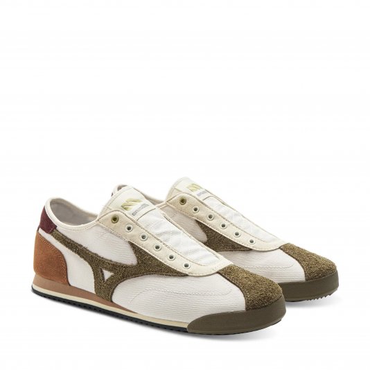 LG 60S Slipon Off-White/Brown/Matcha