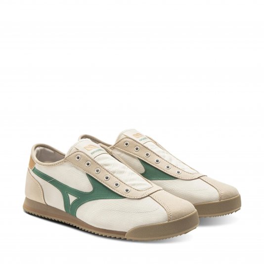 LG 60S Slipon Off White/Dark Green/Beige