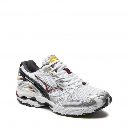 Wave Rider 10 White/Cabernet/Silver