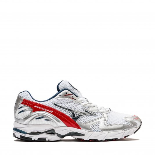 Wave Rider 10 White/High Risk Red/Insignia Blue