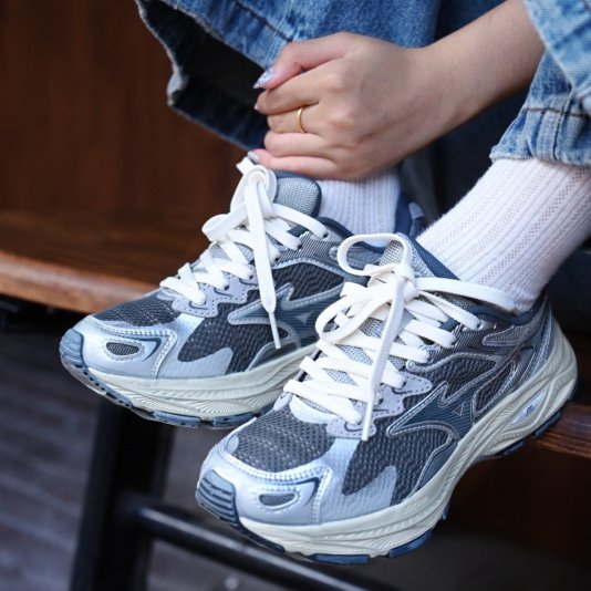 Racer S Silver Gray/Blue