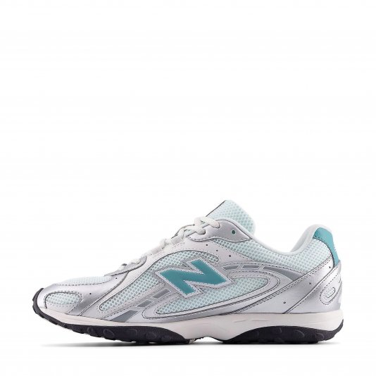 204L Light Silver Metallic/Teal