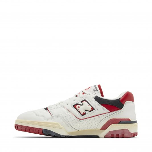 550 Sea Salt/Team Red/Black