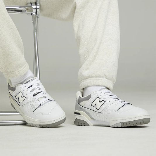 550 White/Marblehead/Dark Grey