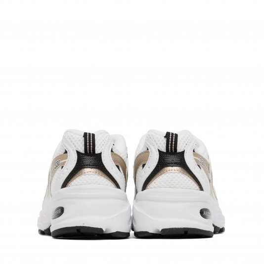 530 White/Light Gold Metallic