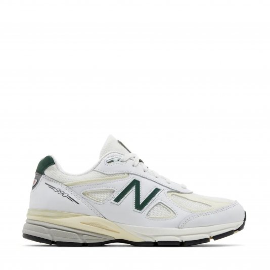 990 V4 Made In USA X Teddy Santis Calcium/Forest Green