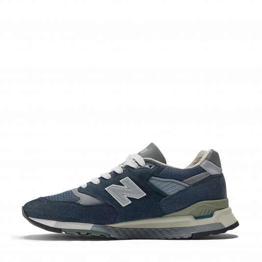 998 Made In USA Navy/Grey/Cream