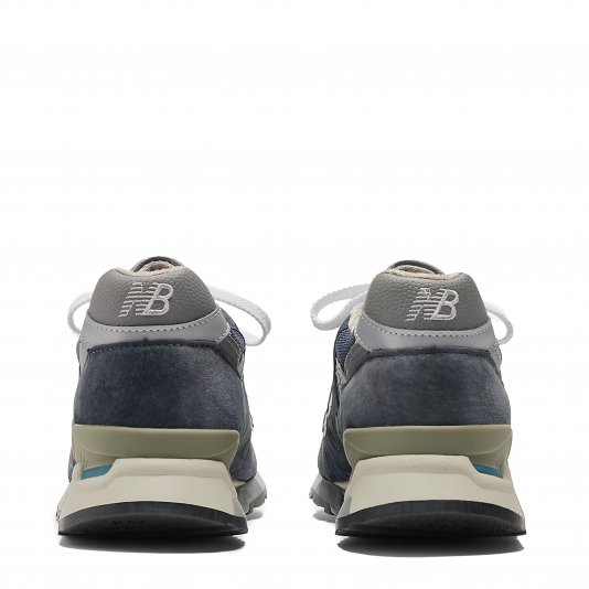 998 Made In USA Navy/Grey/Cream