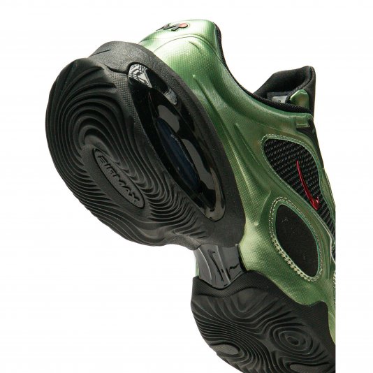 Air Max Muse Black/Oil Green/Metallic Silver/University Red