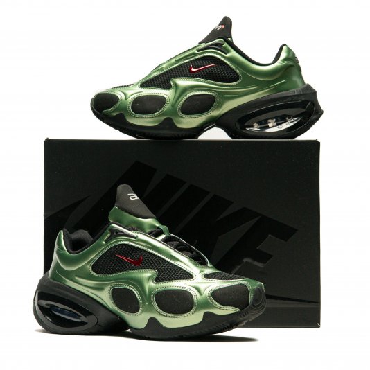 Air Max Muse Black/Oil Green/Metallic Silver/University Red