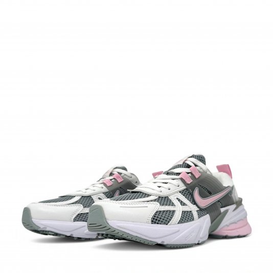 V2K Run Light Pumice/Photon Dust/Metallic Summit White/Pink Foam