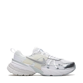 V2K Run Metallic Silver/White