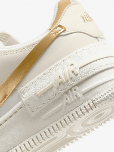 Air Force 1 Shadow Sail/Coconut Milk/Metallic Gold