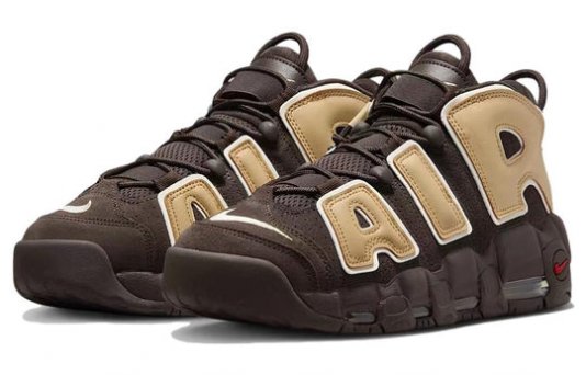 Air More Uptempo'96 Baroque Brown/Sesame-Pale Ivory