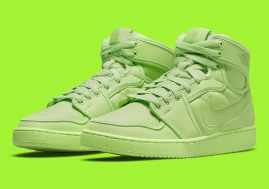Air Jordan 1 Ko X Ajko Billie Eilish Ghost Green