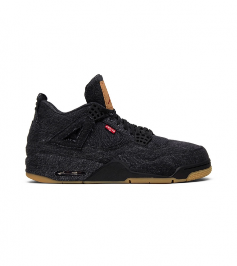 Air Jordan 4 Retro X Levi's Black Denim