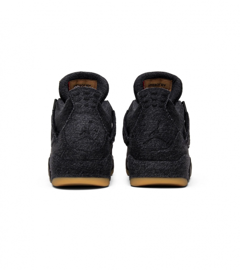 Air Jordan 4 Retro X Levi's Black Denim