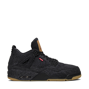 Levi's X Air Jordan 4 Retro Black Denim