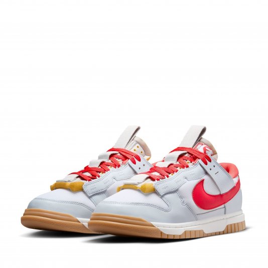 Air Dunk Jumbo White/Pure Platinum/Sail/Light Crimson
