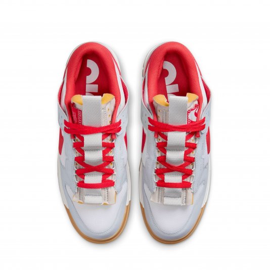 Air Dunk Jumbo White/Pure Platinum/Sail/Light Crimson