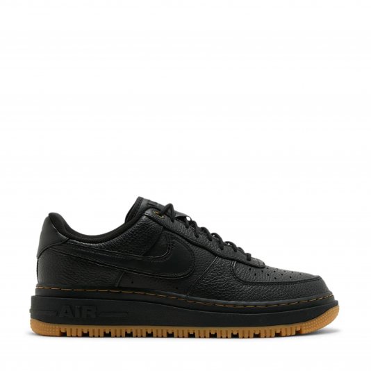 Air Force 1 Luxe Black/Black/Bucktan/Gum Yellow