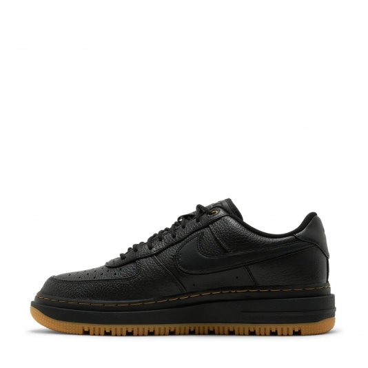 Air Force 1 Luxe Black/Black/Bucktan/Gum Yellow