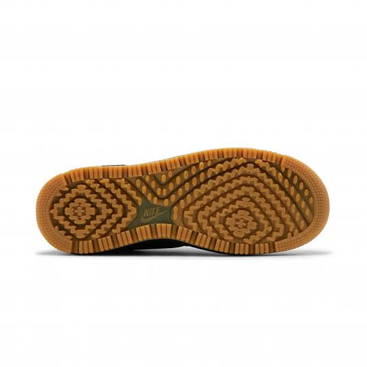 Air Force 1 Luxe Black/Black/Bucktan/Gum Yellow