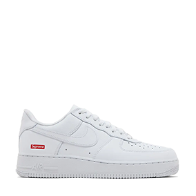 Air Force 1 X Supreme Low White/White
