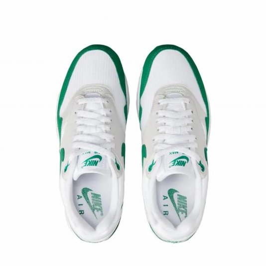 Air Max 1 `87 White/Neutral Grey/Black/Evergreen Aura