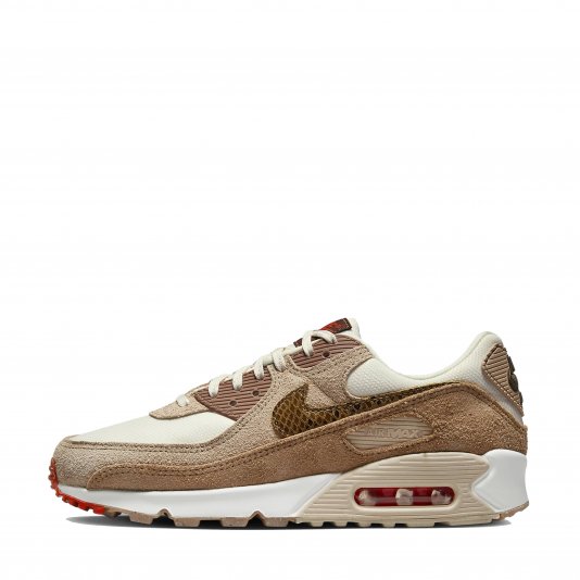 Air Max 90 AMD Pale Ivory/Summit White/Oatmeal/Picante Red