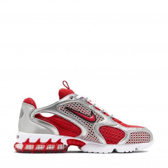 Air Zoom Spiridon Cage 2 Track Red/White/Metallic Silver/Track Red